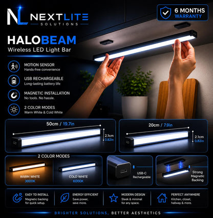 HaloBeam™ Magnetic LED Bar