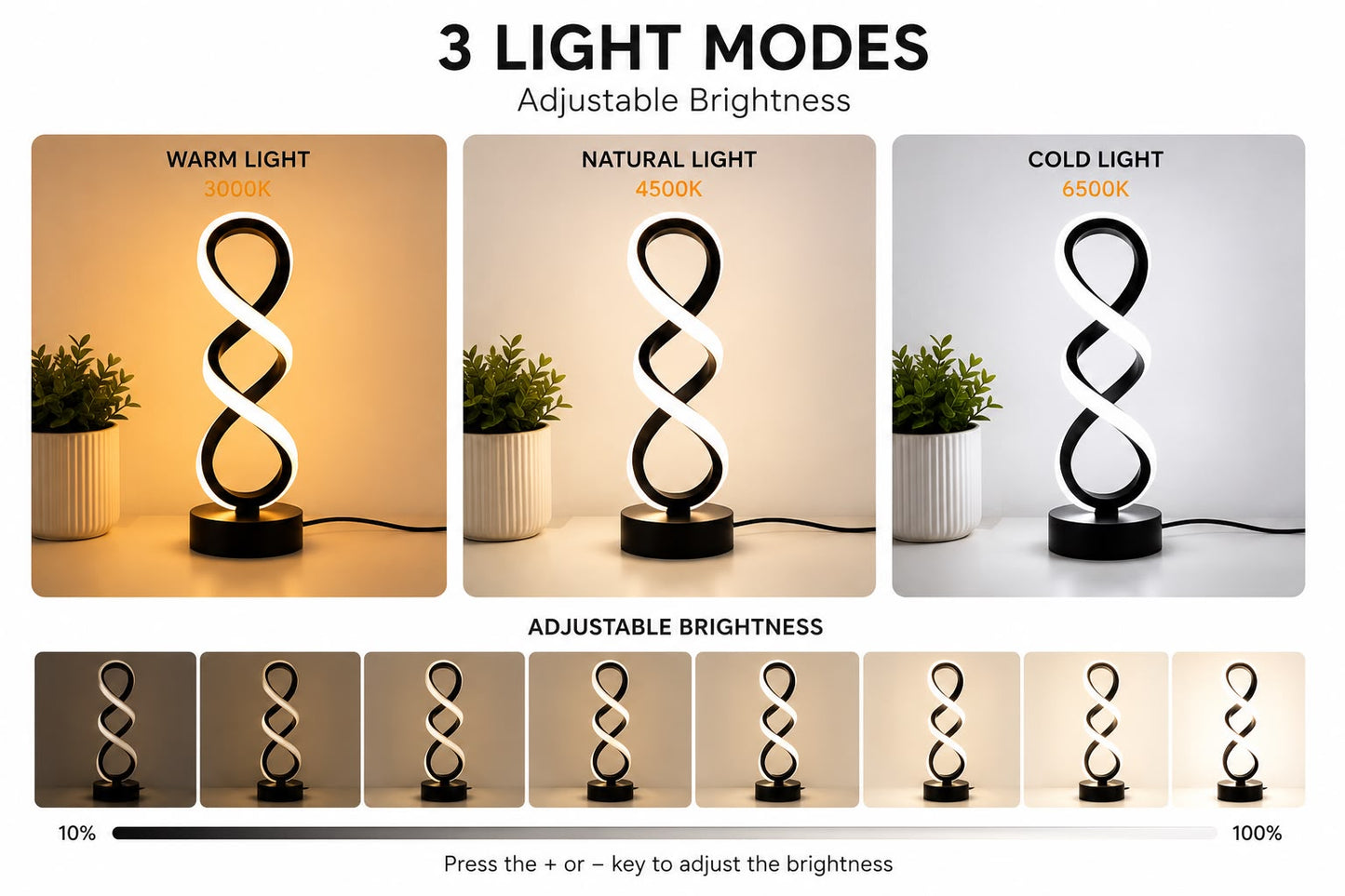 InfinityGlow™ LED Lamp