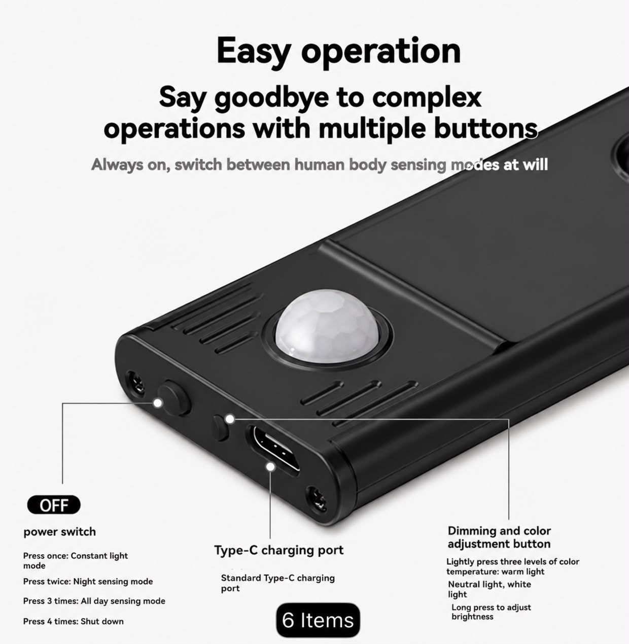 LumiSense™ Motion Sensor Light